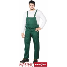 Spodnie ogrodniczki Master (6 kolorów) - zielony