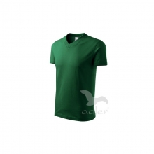 T-shirt ADLER V-neck 102 (9 kolorów) - zielony