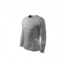 T-shirt ADLER Fit-T Long Sleeve (10 kolorów) - ciemno szary melanż